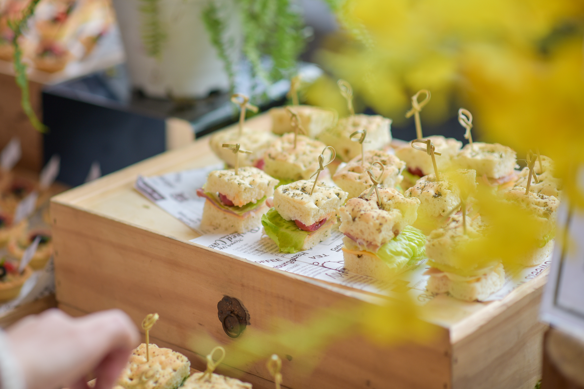 開幕茶會,精緻外燴,開幕酒會,開幕雞尾酒會,餐點規劃設計,fingerfood
