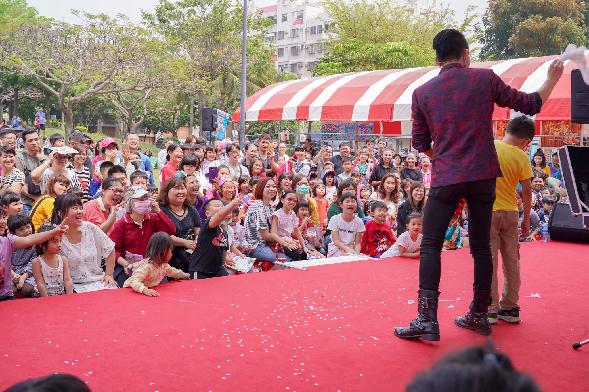 兒童節魔術表演｜瀚衛兒童福利公益園遊會大型魔術表演 - 彰化延平公園魔術表演